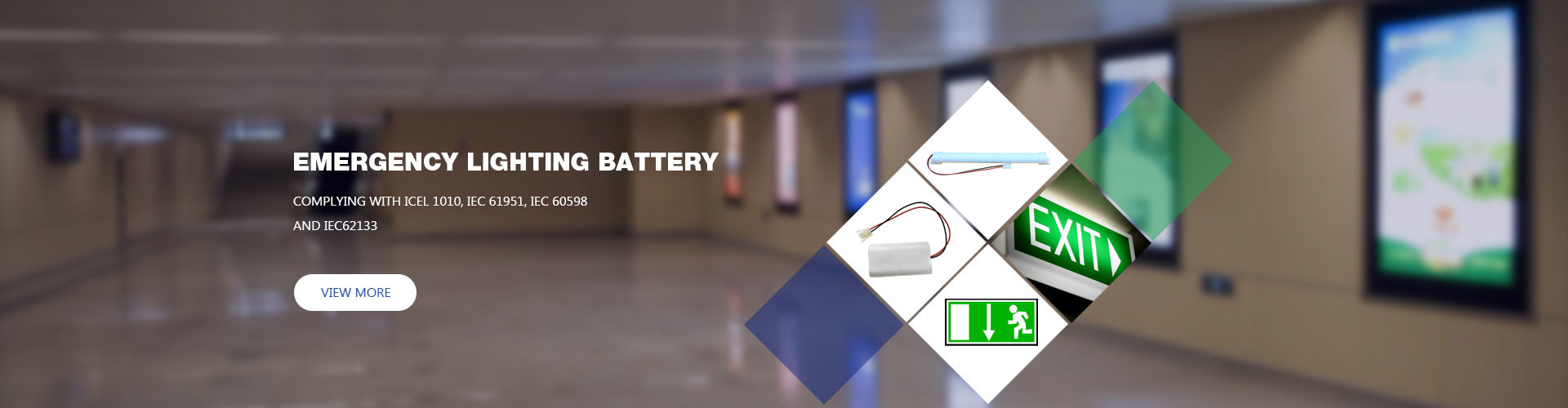 qualité Batteries de lumière de sortie de secours Usine