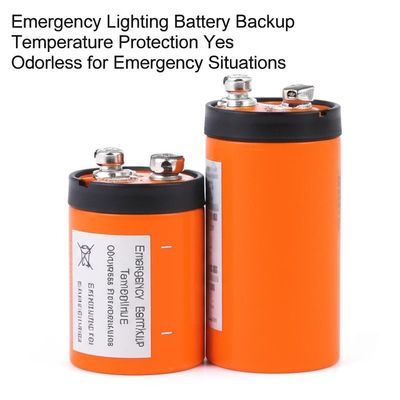 Protection de la batterie de secours pour éclairage d'urgence, avec protection thermique, oui et inodore pour les situations d'urgence