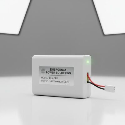 L'éclairage d'urgence en blanc Remplacement de la batterie Compatible avec divers modèles fournissant des solutions d'alimentation de secours cohérentes
