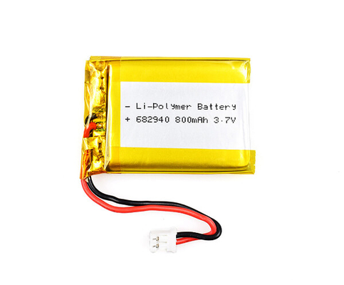 Lithium Ion Batteries 16g 800mAh LP682940 de la capacité élevée 3,7 V