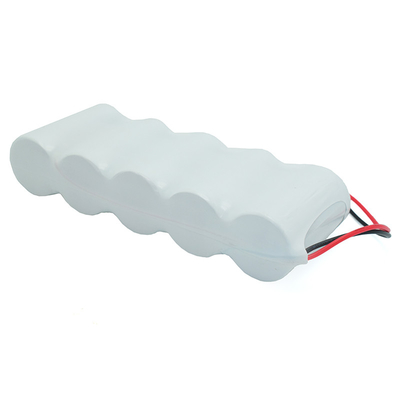 Batteries de la vie de cycle du paquet D4000mAh 6.0V de batterie rechargeable de Cd de Ni