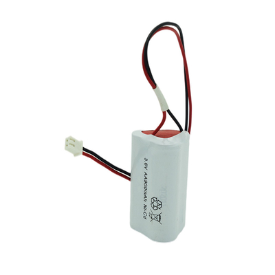 Batterie 900mAh 3.6V 500 fois de cycle de vie de la batterie 900mAh 3.6V de Cd de Ni de lumière de secours d'aa