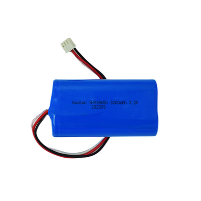 3200mah veste de PVC de la batterie IFR18650 de volt LiFePO4 de 3,2 volts pour l'éclairage de secours