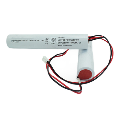 Batterie inodore côte à côte 6.0V Ni Cd 4500mAh