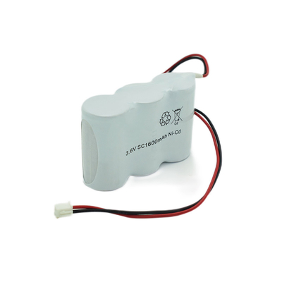 charge rechargeable de 3.6V 0.1C de batteries de lumière de sortie de secours 1600mah