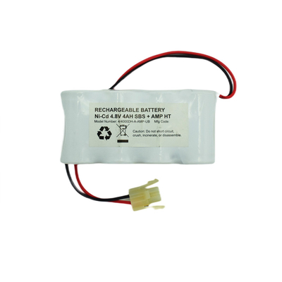 La batterie rechargeable 4.8V de Cd de Ni de lumière de secours a prévu la vie 5 ans D4000mAh