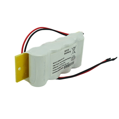 4,8 volts C2500mah Ni CD Batteries lumineuses de sortie de secours Type de bâton