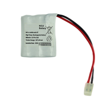 batterie 900mAh de Cd de Ni de lumière du secours 3.6V 500 cycles de périodes
