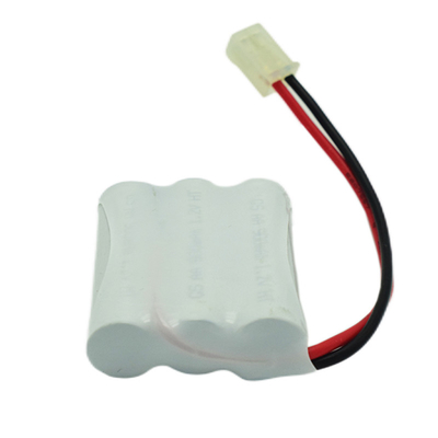 La batterie rechargeable de Cd de Ni de lumière de secours 3,6 V a prévu la vie 5 ans AA900mAh