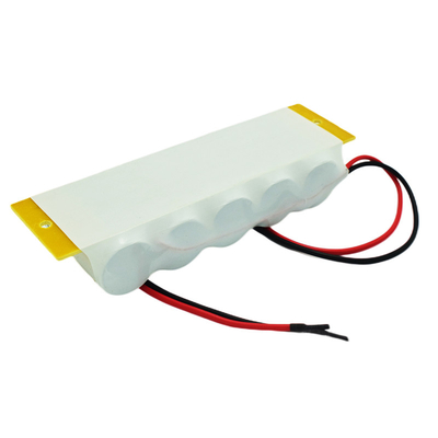 charge rechargeable des batteries 6.0V 0.1C de lumière de sortie de secours 2500mah