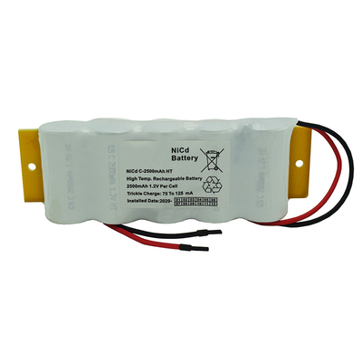 Veste de PVC de NiCd de remplacement de batterie de signe de sortie de secours d'OEM 3.6V