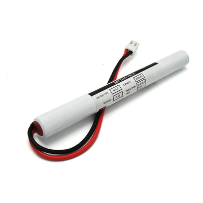Paquet de batterie rechargeable de NiCd de batterie de signe de sortie de secours d'AA600mah 3.6v