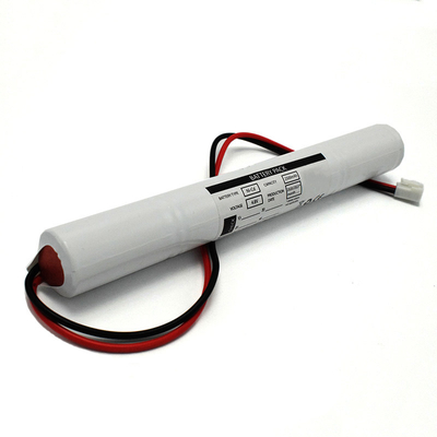 La batterie rechargeable de Cd de Ni emballe C2500mah 4.8V pour l'éclairage de secours