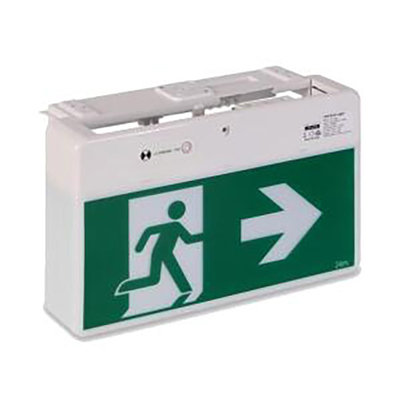 blanc convenable rapide 4W 60lm EGS4QLiA de boîte de sortie d'Ion Battery Emergency Light LED du lithium 60Hz