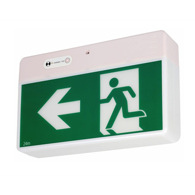 blanc convenable rapide 4W 60lm EGS4QLiA de boîte de sortie d'Ion Battery Emergency Light LED du lithium 60Hz