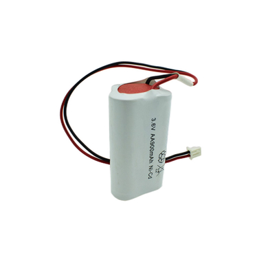 La batterie 3.6V de NiCd d'éclairage de secours s'est attendue à la vie 5 ans d'AA900mAh