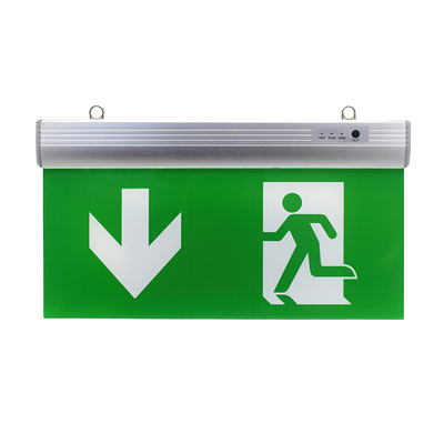 Batterie verte double AC85 dégrossi - 265V 50/60H de signe de sortie de secours de LED