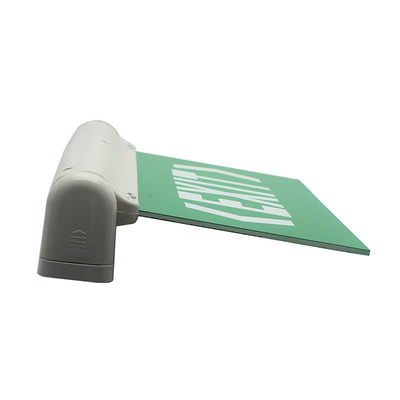lumière de signe de sortie de secours 300Lm avec le plat de montage 2 principal réglable
