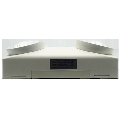 Lumières 6500K de secours d'Ion Battery Led Twin Spot de lithium 3 heures