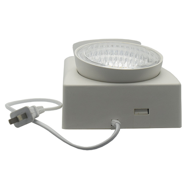 lumière de signe de sortie de secours 300Lm avec le plat de montage 2 principal réglable