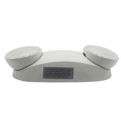 Tache d'intérieur 6 W 600lm 265V d'Ion Battery Led Emergency Twin de lithium de R