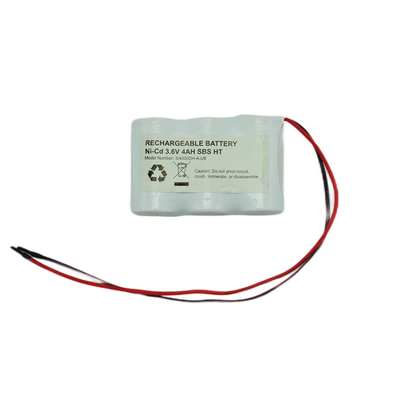 Batteries D4000mAh 3,6 V de lumière de sortie de secours de NiCD sûres côte à côte