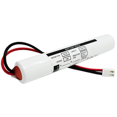 code 8507300090 NiCD SC1200mAh des batteries HS de lumière de sortie de secours 3.6V
