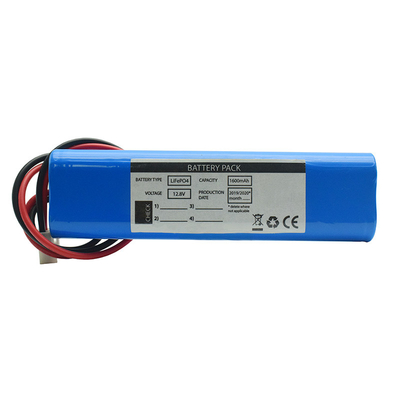 Volt profond 1600mAh de la batterie IFR18650 12,8 de signe de sortie de secours du cycle Lifepo4