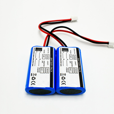 Cellules des batteries Lifepo4 de lumière de sortie de secours de lithium 18650 6.4V 1500mAh