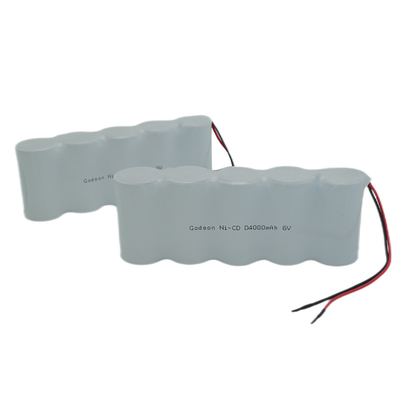 haute température 6.0V rechargeable de batteries de lumière de sortie de secours 4.0Ah