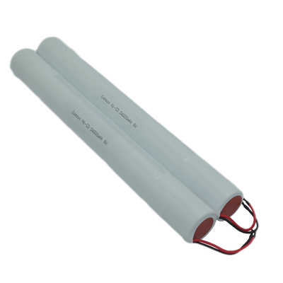 NiCd D4000mAh 6.0V Signal de sortie batterie de secours pour l'éclairage d'urgence