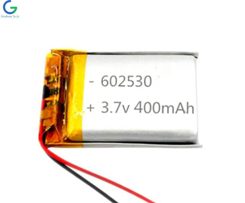Éclairage d'urgence à batterie lithium-ion avec 602530 400 mAh 3.7V Sécurité