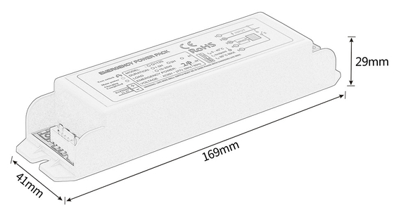 277V IP20 éclairage d'urgence Power Pack GS-Q1125 Kit d'urgence