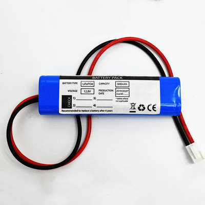 600mAh 12,8V batterie au lithium rechargeable IFR 14500 Sécurité et fiabilité