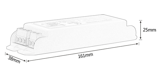 Accélérateur d'éclairage d'urgence de 85V GS-AT815 Convertisseur