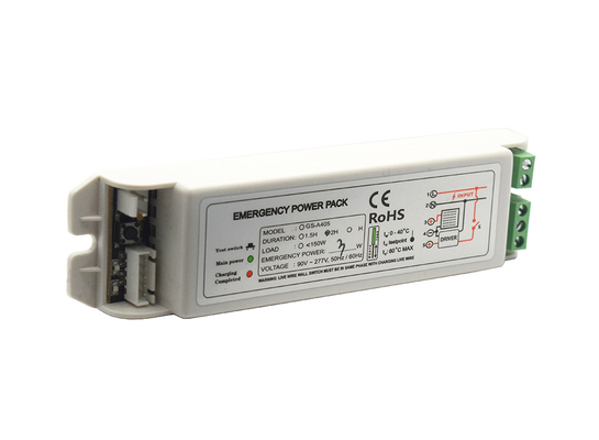 Max. 0,35A Power Pack d'urgence Maintenance de type GS-A405 Puissance d'urgence de 1 à 5 W