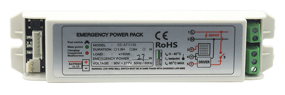Max. 3.33A Invertisseur d'alimentation d'urgence de type 16-30W GS-AT1130