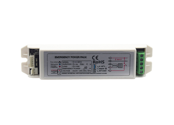 IP20 Power Pack d'urgence Inverseur de type maintenu Puissance totale d'urgence ≤ 10 W GS-Q810