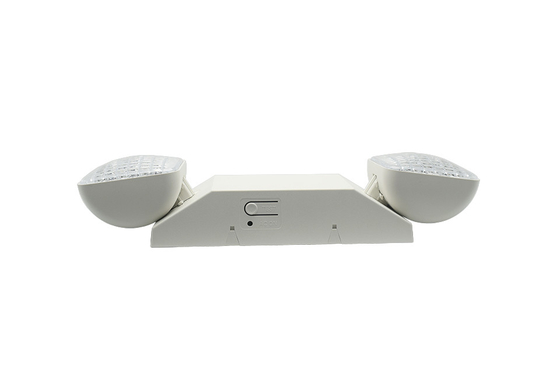 3 heures Durée Lumière de sortie LED d'urgence intérieure 3W 85-265V Double tête