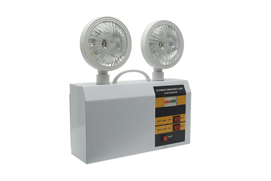 3 watts LED d'urgence double tête de sortie de lumière murale 3 heures de durée