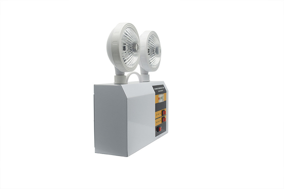 3 watts LED d'urgence double tête de sortie de lumière murale 3 heures de durée