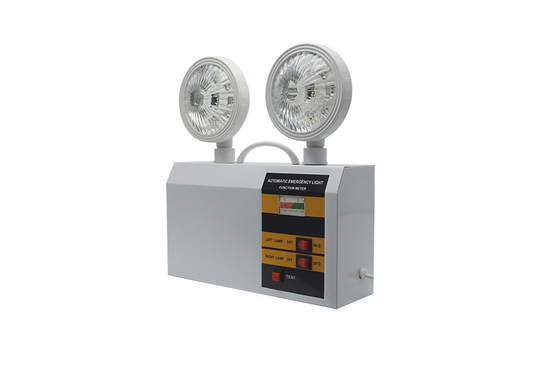 3 watts LED d'urgence double tête de sortie de lumière murale 3 heures de durée
