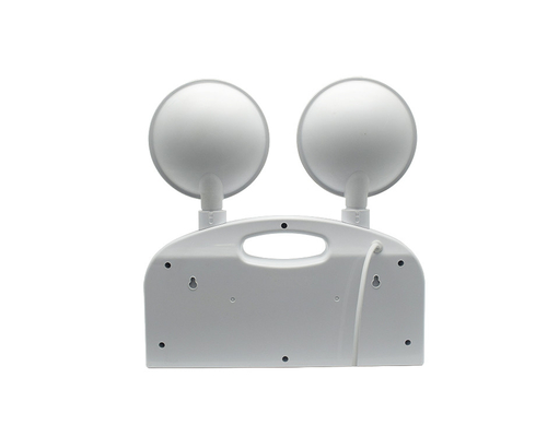 Lumière d'urgence à double tête de 3W AC 85-265V ABS avec poignée