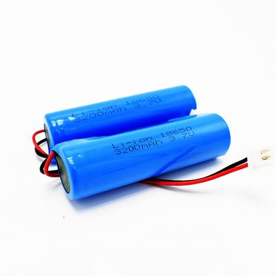 Éclairage d'urgence rechargeable Batterie au lithium ICR18650 3200 mAh 3.7V MSDS UN38.3