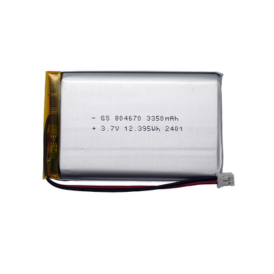 Sécurité Batterie polymère au lithium-ion 804670 3350mAh 3.7V