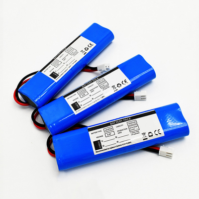 18650 3000mAh 6,4 Volt côté par côté Type LiFePO4 Piles haute température