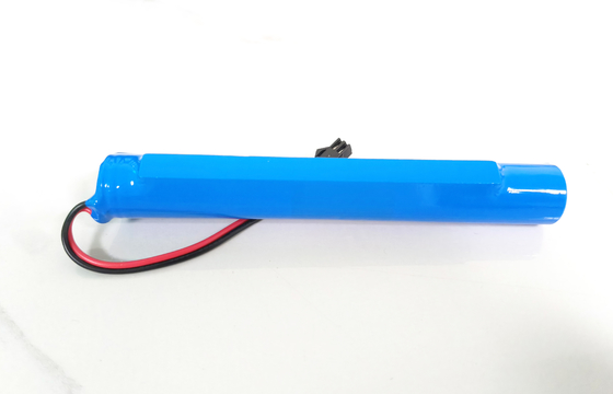Éclairage d'urgence rechargeable Batterie au lithium ICR18650 2600 MAh 7.4V ((JST-SMP-2P, UL1007 20#, 100mm)
