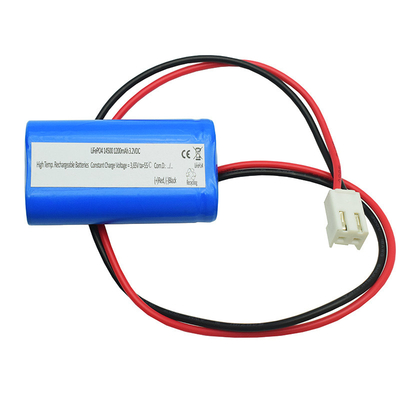 IFR 1200mAh 3,2 Volt AA 14500 LiFePO4 Type de batterie côte à côte Préperformance à haute température