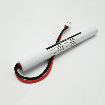 Ni Cd AA600mah 3,6 Volt sortie de lumière batteries type Stick avec une bonne sécurité
