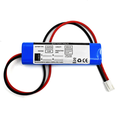 IFR 600mAh 12,8V 14500 LiFePO4 Piles rechargeables Type parallèle